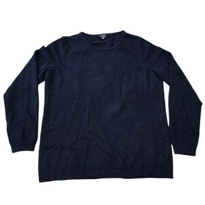 Talbots Black Cashmere Pullover Sweater. Sz  LP